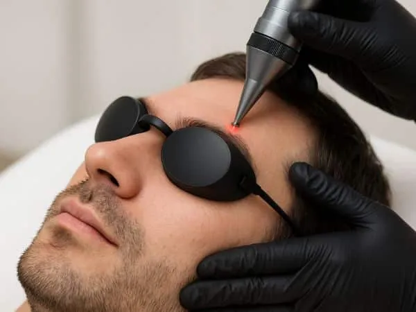 depilazione definitiva sopracciglia uomo