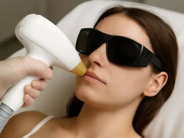 trattamenti laser baffetti